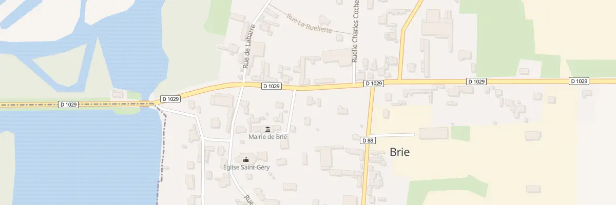 Plan du 1 Rue Cécile Daudrez à Brie
