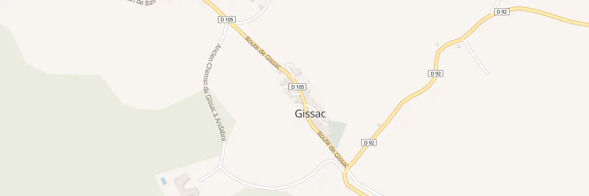 Plan du 5008 Gissac Haut à Gissac