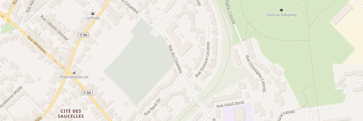 Plan du 3 Rue du Cimetière à Montigny-en-Gohelle