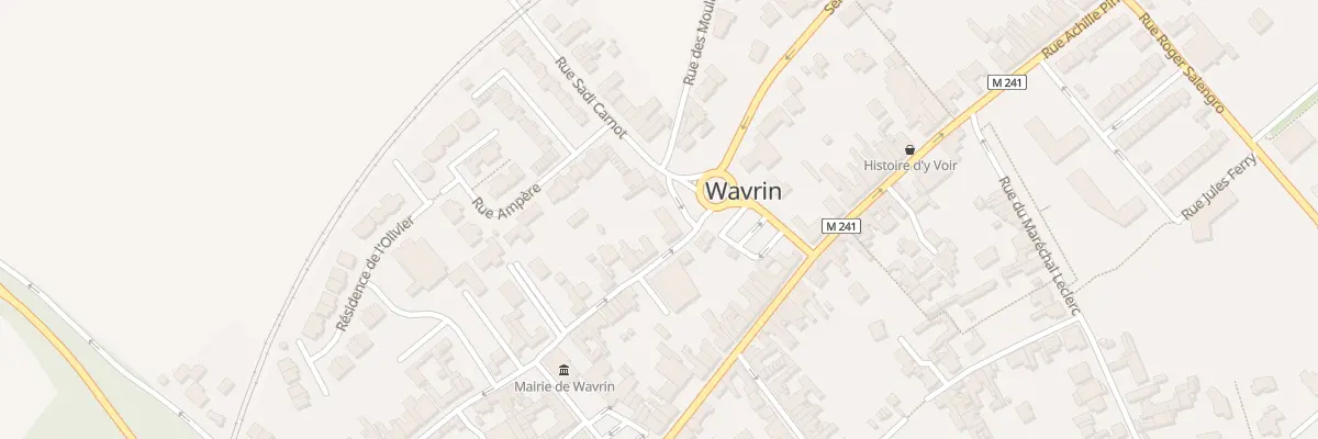 Plan du 67 Rue Sadi Carnot à Wavrin
