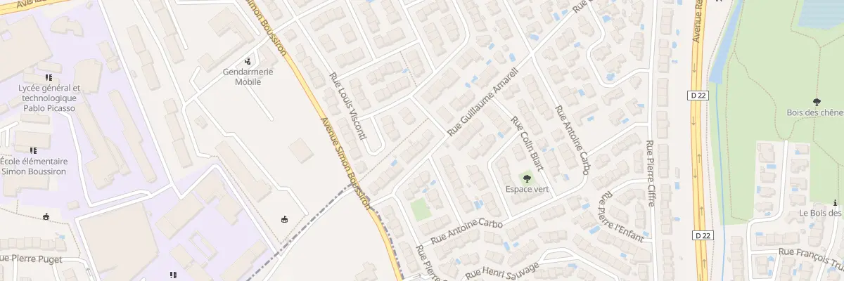 Plan du 17 Rue Guillaume Amarell à Perpignan