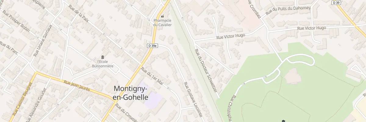 Plan du 9 Rue Gustave Lecointe à Montigny-en-Gohelle