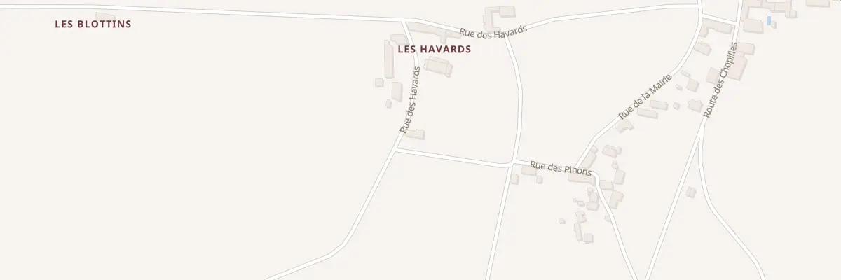 Plan du 477 Rue des Havards à Courtemaux