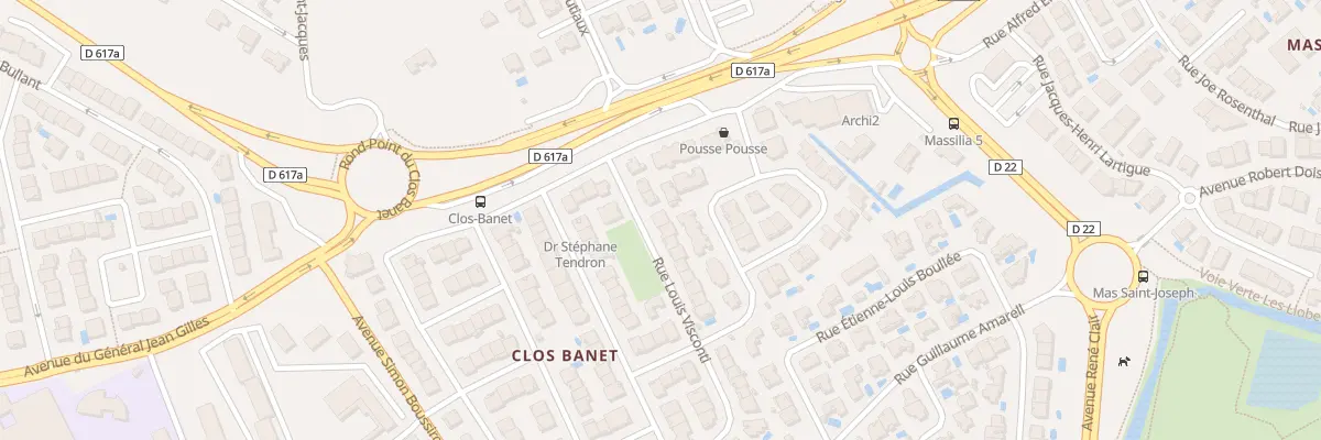Plan du 88 Rue Louis Visconti à Perpignan