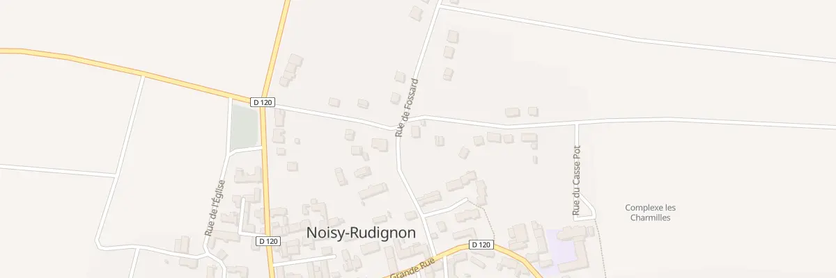 Plan du 2 Rue du Casse Pot à Noisy-Rudignon