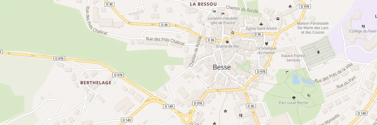 Plan du 20 Che de Ronde à Besse-et-Saint-Anastaise