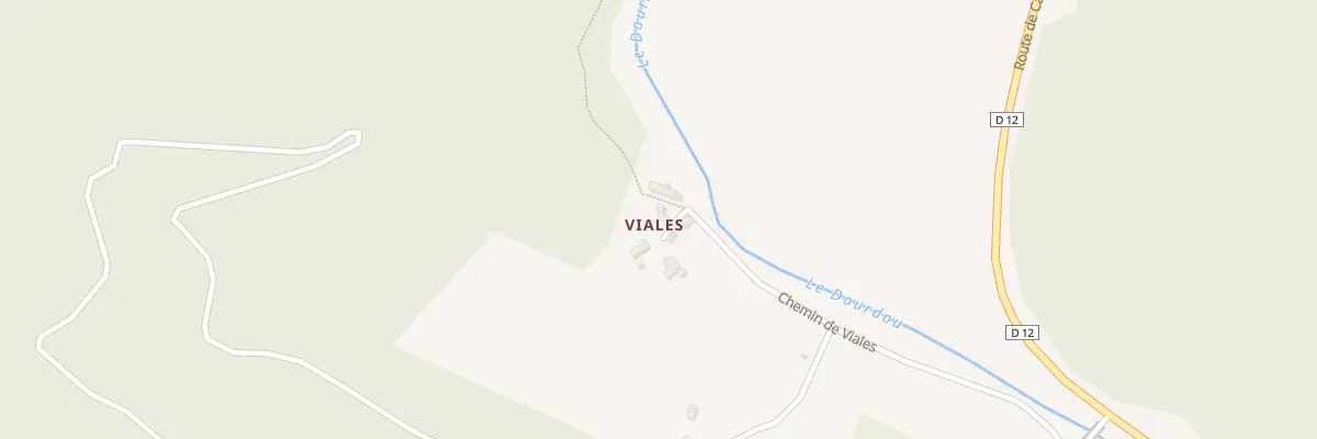 Plan du 5263 Viales à Brusque