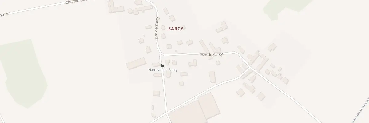 Plan du 15B Rue du Hameau de Sarcy à Bouleurs