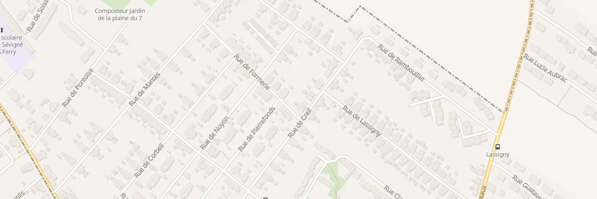 Plan du 35 Rue de Creil à Montigny-en-Gohelle