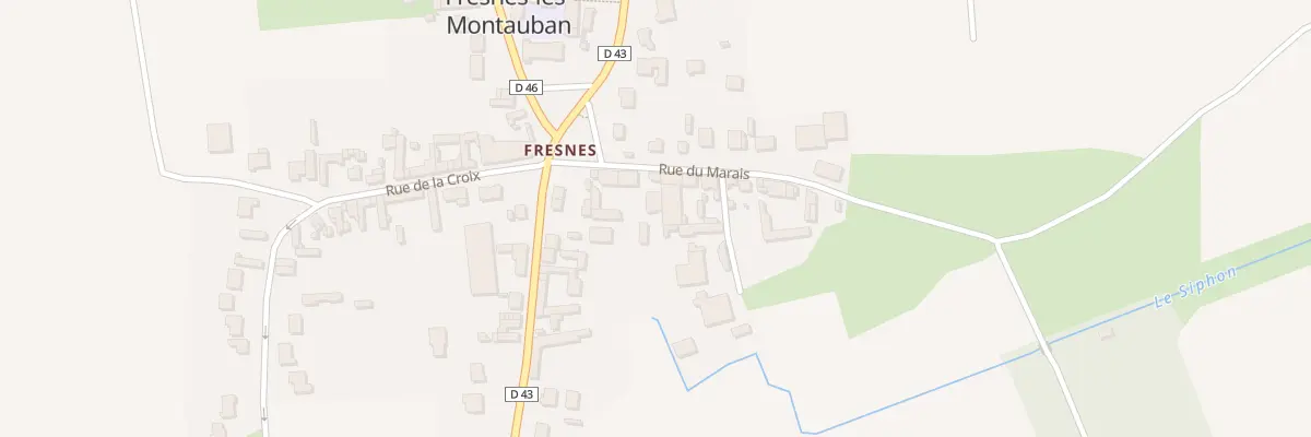 Plan du 3B Rue du Marais à Fresnes-lès-Montauban