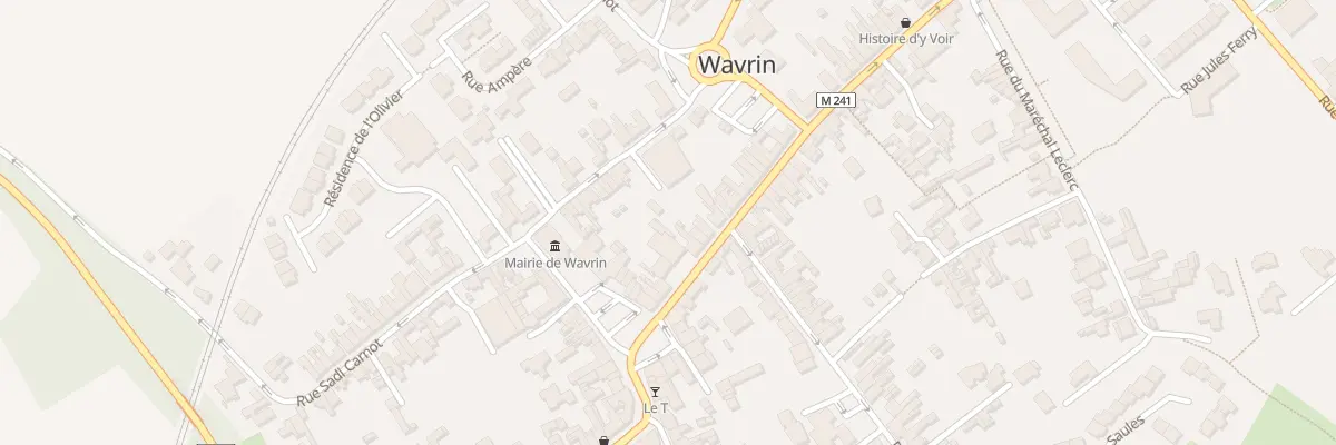 Plan du 11 Rue Achille Pinteaux à Wavrin