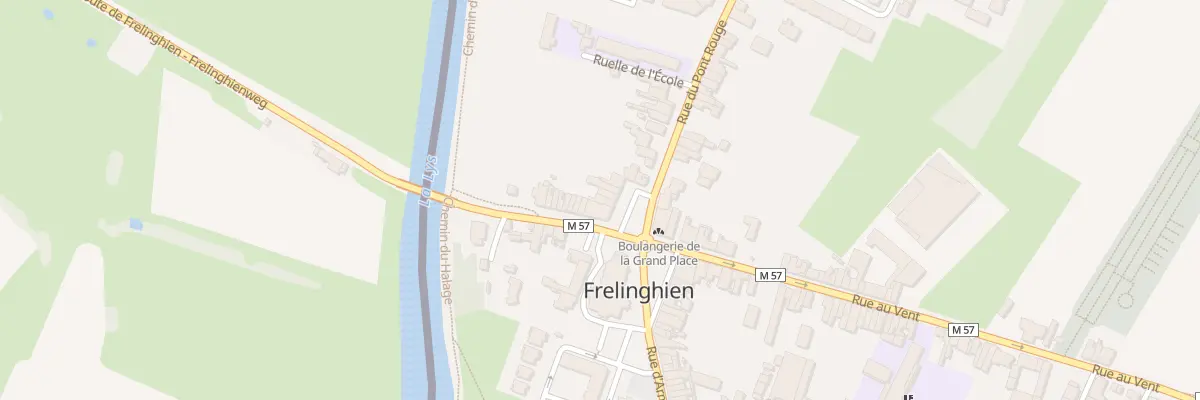 Plan du 34 Pl des Combattants à Frelinghien