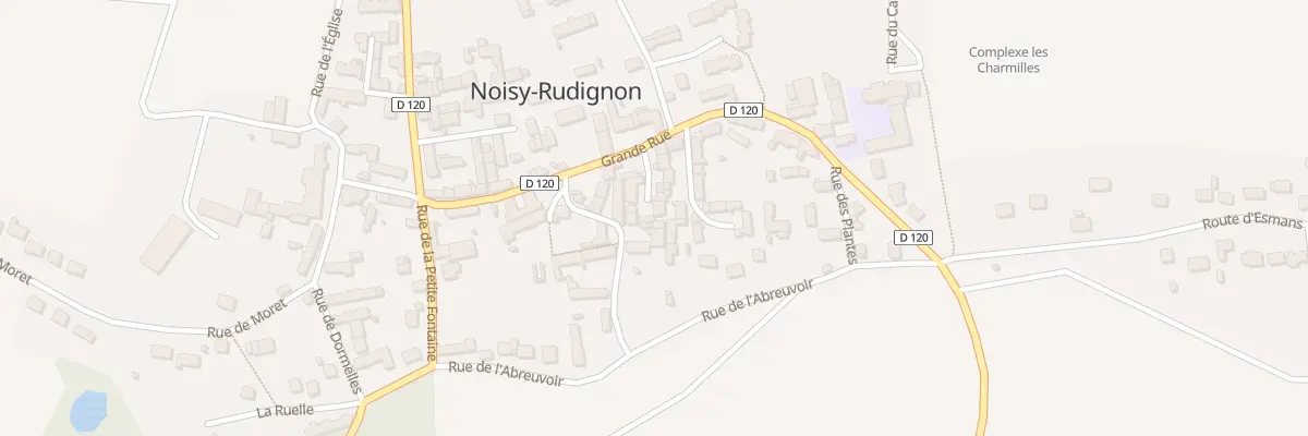 Plan du 7 Imp Grande Cour à Noisy-Rudignon