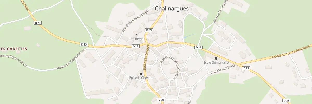 Plan du 5107 Le Bourg à Chalinargues