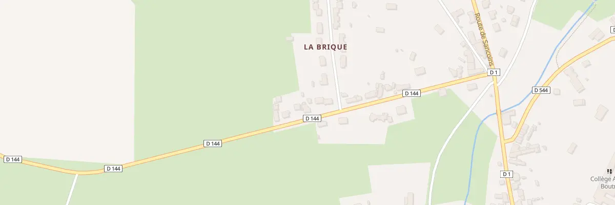 Plan du 22 Rte de Bloux à Lurcy-Lévis