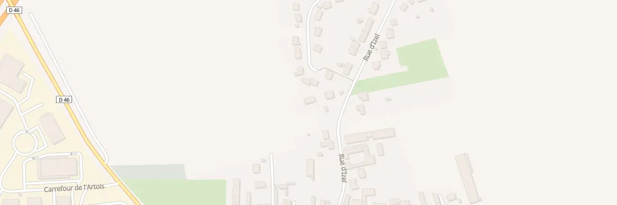 Plan du 8 Rue d’Izel à Fresnes-lès-Montauban