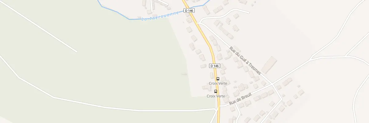 Plan du 18 Rue du Pont des Planches à Étrépilly