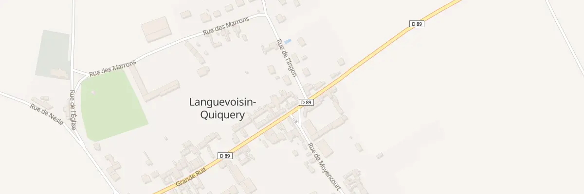 Plan du 5 Rue de Vaux à Languevoisin-Quiquery