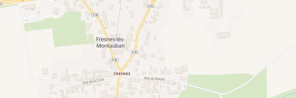 Plan du 5 Rue de l’Abreuvoir à Fresnes-lès-Montauban