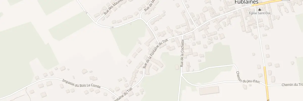 Plan du 68 Rue de la Fontaine du Toit à Fublaines