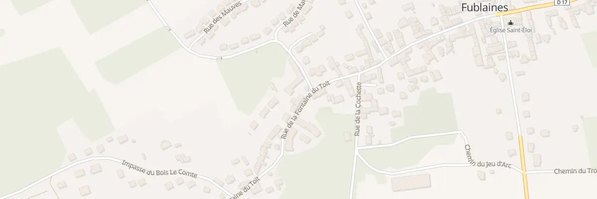 Plan du 66 Rue de la Fontaine du Toit à Fublaines