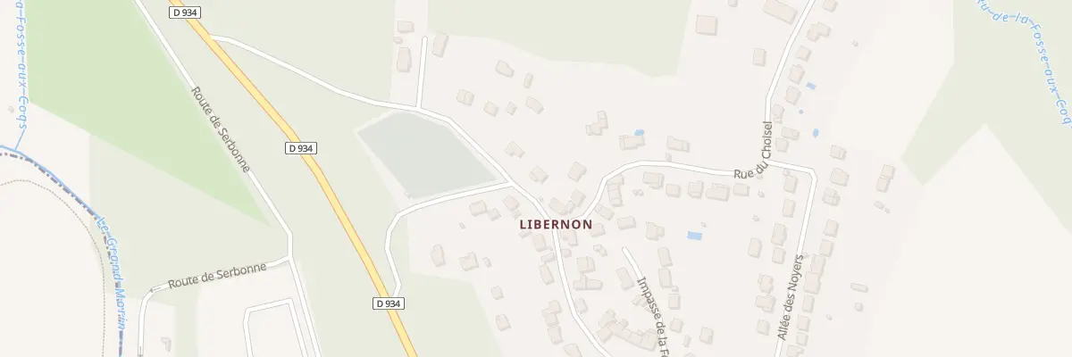Plan du 1 Rue de Libernon à Crécy-la-Chapelle