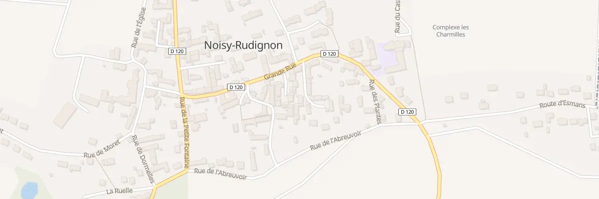 Plan du 6 Imp Saint Eloi à Noisy-Rudignon