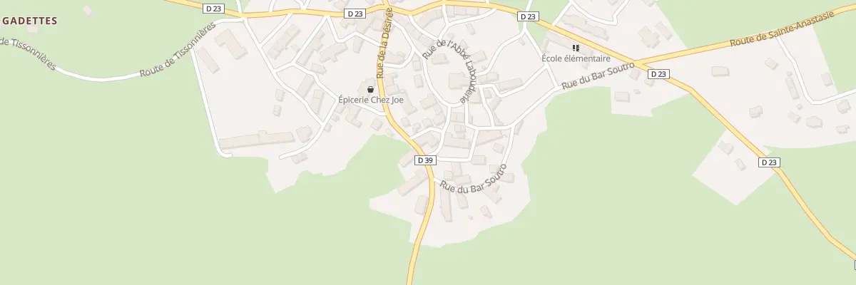 Plan du 5008 Le Bourg à Chalinargues
