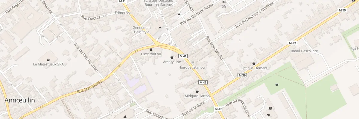 Plan du 2 Rue Pierre Ogée à Annœullin