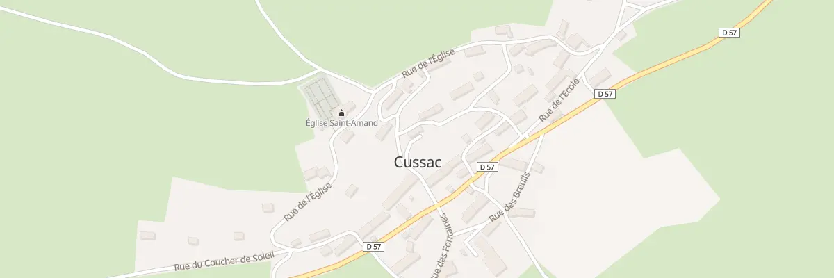 Plan du 2 Rue des Vergers à Cussac