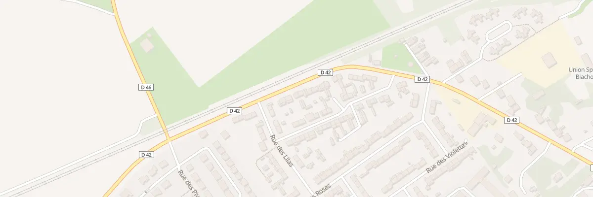 Plan du 38 Rue Gambetta à Biache-Saint-Vaast