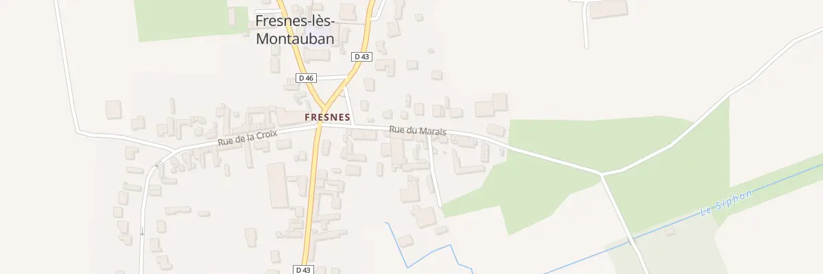 Plan du 5 Rue du Marais à Fresnes-lès-Montauban