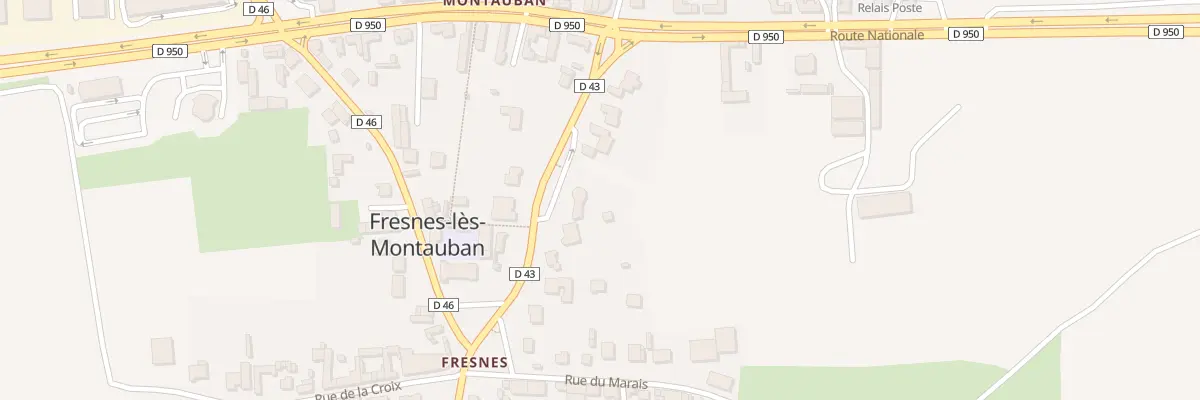 Plan du 9 Rue de l’Abreuvoir à Fresnes-lès-Montauban