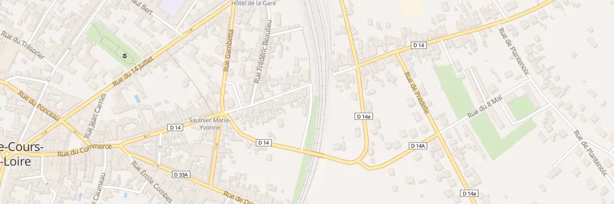 Plan du 90 Rue des Frères Gambon à Cosne-Cours-sur-Loire