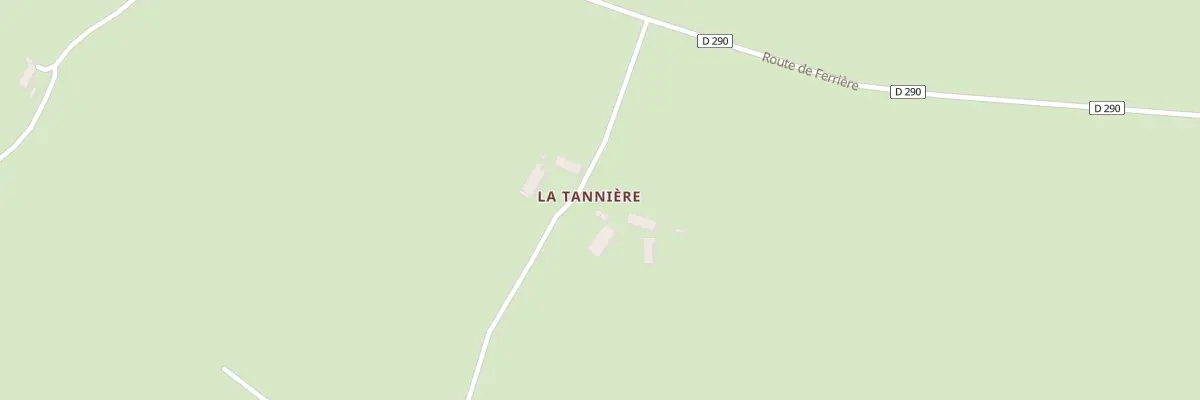 Plan du 9 Rte de Ferrière à Buxières-les-Mines