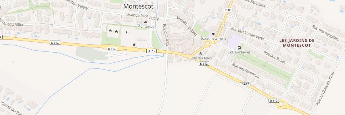 Plan du 3B Av de la Méditerranée à Montescot