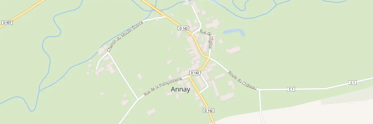 Plan du 16 Le Bourg à Annay