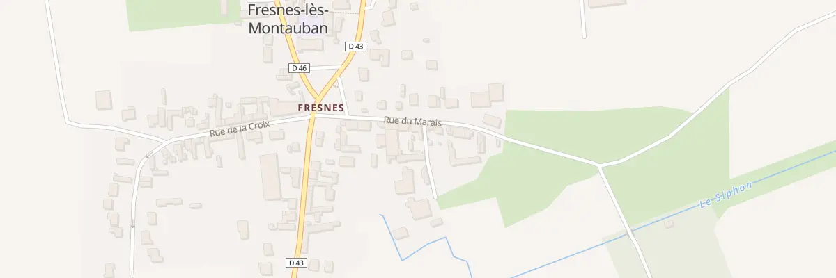 Plan du 7 Rue du Marais à Fresnes-lès-Montauban