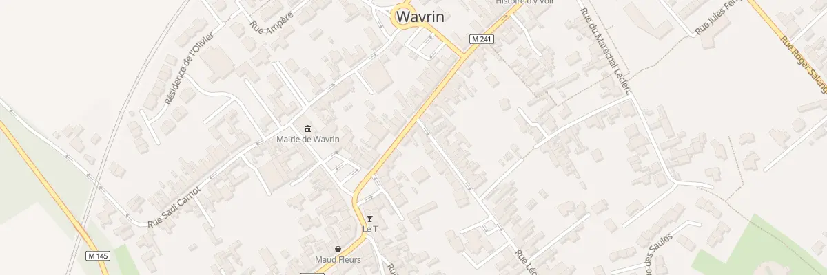 Plan du 6 Rue Achille Pinteaux à Wavrin