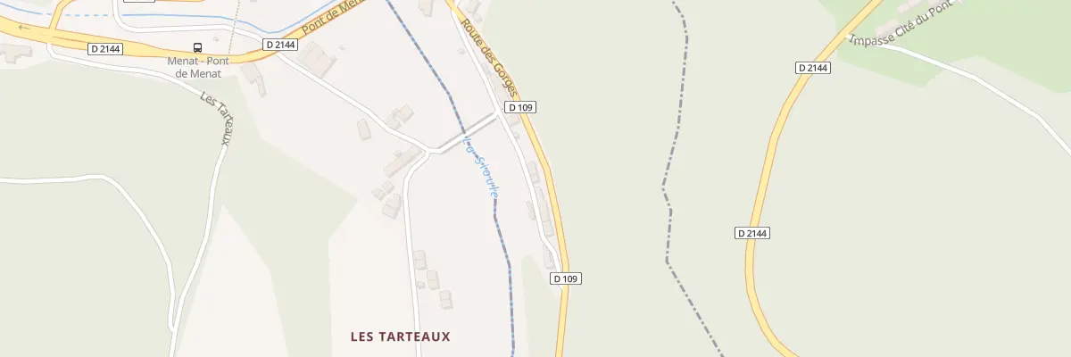 Plan du 5042 Pont de Menat à Saint-Rémy-de-Blot