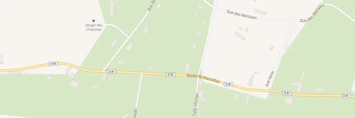 Plan du 1 Rue des Chaumereaux à Précy
