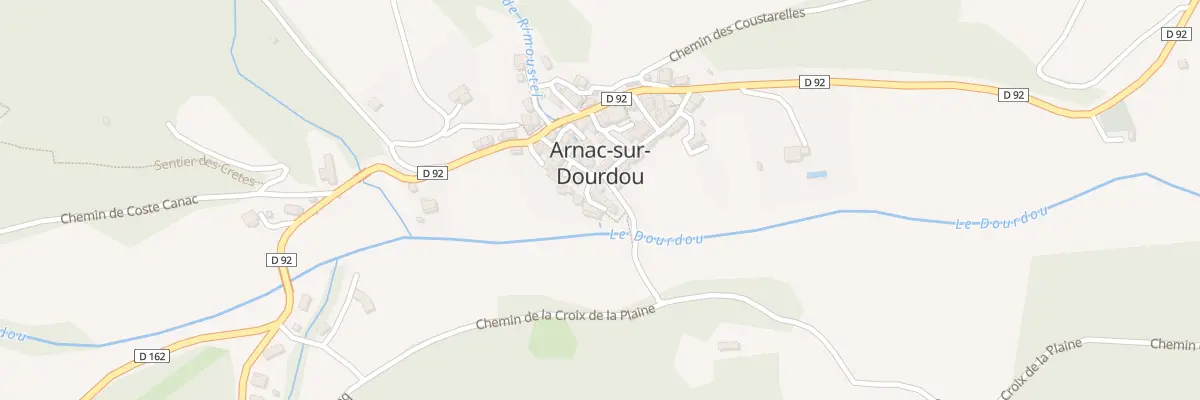 Plan du 5012 Arnac à Arnac-sur-Dourdou