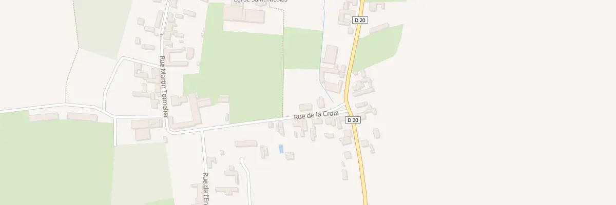 Plan du 4 Rue de la Croix à Haplincourt