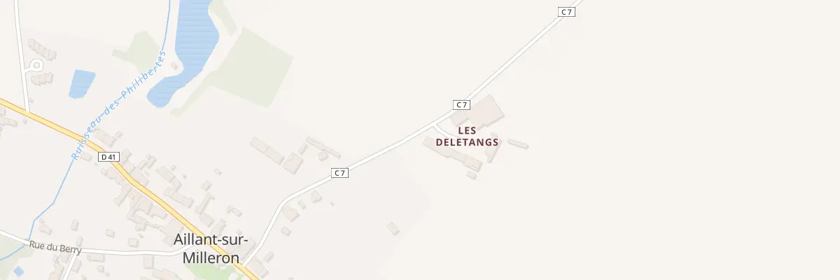 Plan du 5027 Les Délétangs à Aillant-sur-Milleron