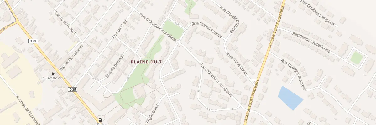 Plan du 15 Rue d’Oradour à Montigny-en-Gohelle