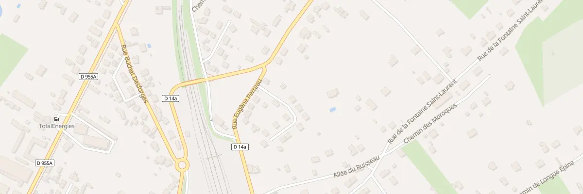 Plan du 1 All Breuzin à Cosne-Cours-sur-Loire