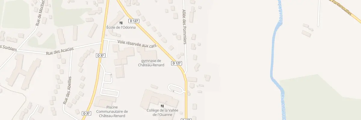 Plan du 239 Rte de Melleroy à Château-Renard