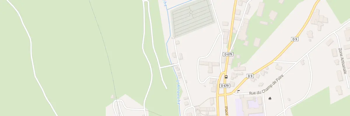 Plan du 28 Fg de la Terre Vermeille à Allanche