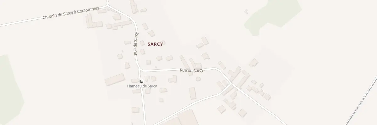 Plan du 26 Rue du Hameau de Sarcy à Bouleurs