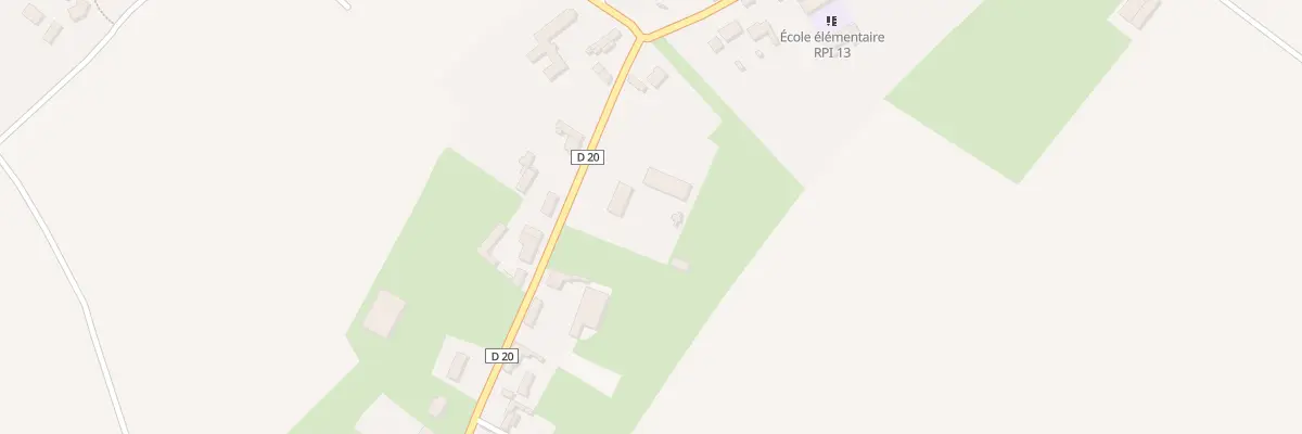 Plan du 3 Rue du Moulin à Barastre